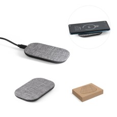 Carregador wireless em PET 100% reciclado para brinde corporativo