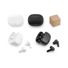 Fone de ouvido wireless em ABS 100% reciclado e autonomia de 6h Personalizado