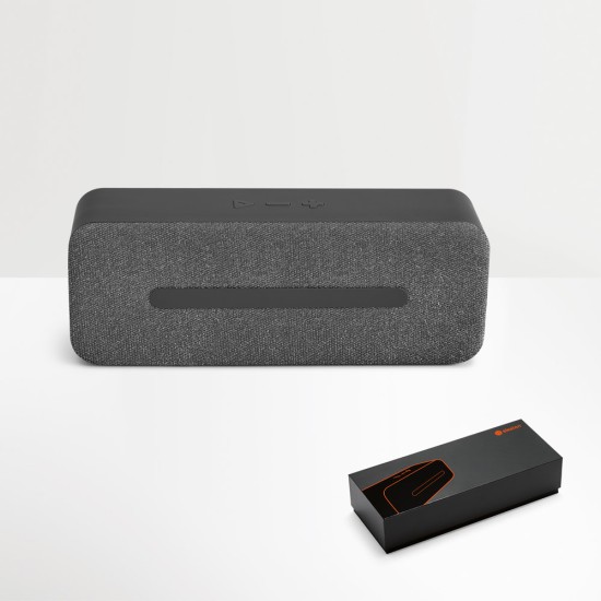 Caixa de som portátil com microfone em ABS Personalizada