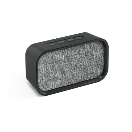 Caixa de som em ABS com microfone e autonomia de 2h Personalizada