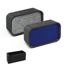 Caixa de som em ABS com microfone e autonomia de 2h Personalizada