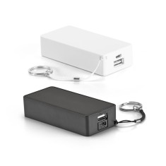 Bateria portátil em ABS e bateria em lítio 4'000 mAh Personalizada