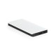 Bateria portátil em ABS com LED e capacidade de 10'000 mAh Personalizada