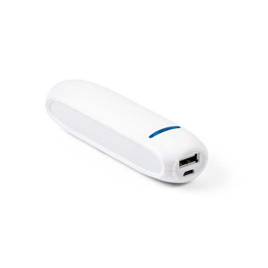 Bateria portátil em ABS e bateria de lítio com capacidade de 1'500 mAh Personalizada