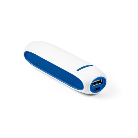 Bateria portátil em ABS e bateria de lítio com capacidade de 1'500 mAh Personalizada
