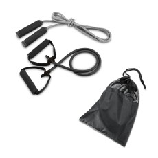 Conjunto fitness composto por elástico e corda de pular Personalizado