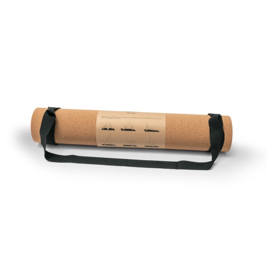 Tapete de exercício para yoga em cortiça e TPE com espessura até 3.7 mm Personalizado