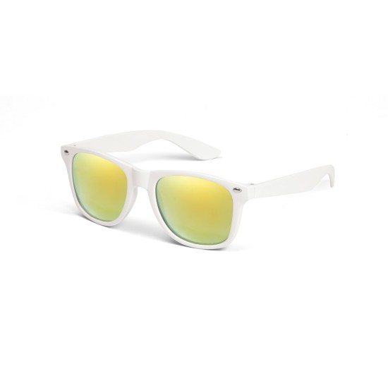 Óculos de sol em PC com lentes espelhadas Personalizada