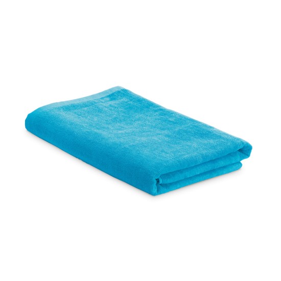 Toalha de praia em veludo de algodão (320 g/m²) Personalizada