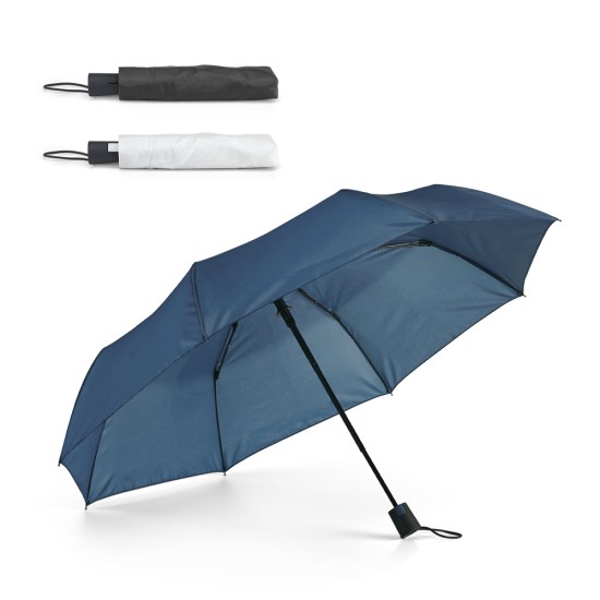 Guarda-chuva dobrável em poliéster 190T com abertura automática Personalizada