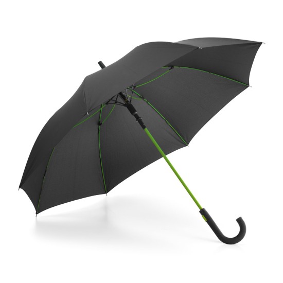 Guarda-chuva em pongee 190T com abertura automática Personalizada