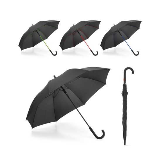 Guarda-chuva em pongee 190T com abertura automática Personalizada