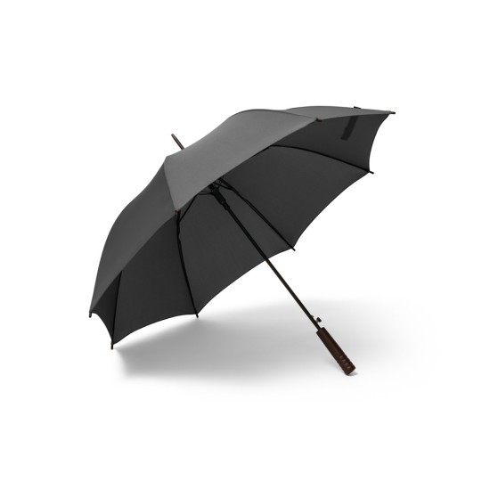 Guarda-chuva em 100% poliéster reciclado pongee 190T com abertura automática Personalizada