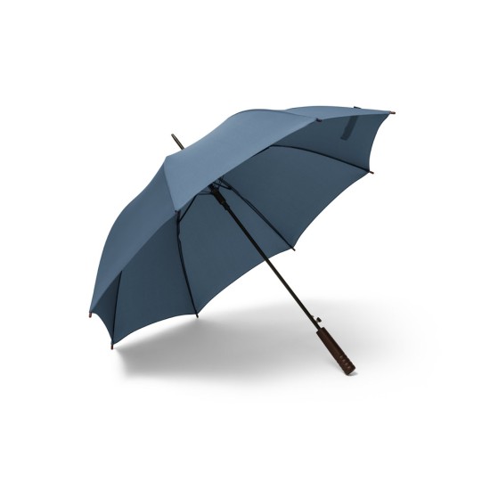 Guarda-chuva em 100% poliéster reciclado pongee 190T com abertura automática Personalizada