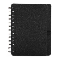 Caderneta kraft b6 com porta caneta personalizado
