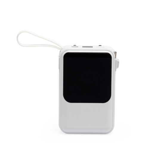 Power bank 10.000mah com lanterna e multissaídas promocional