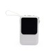 Power bank 10.000mah com lanterna e multissaídas promocional