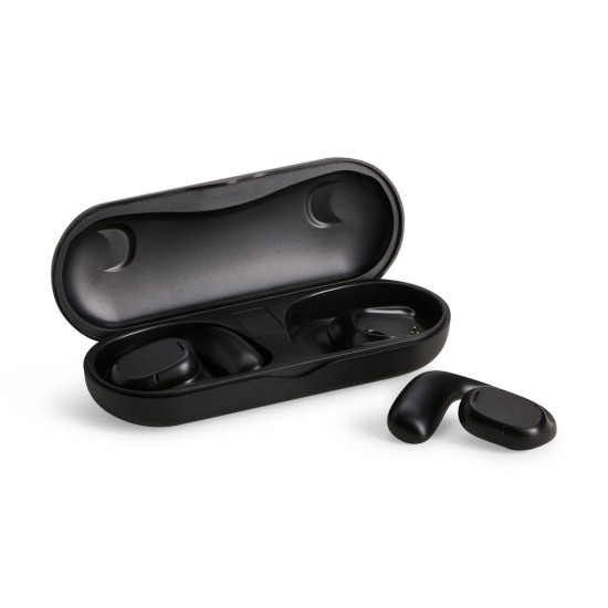 Fone de ouvido bluetooth com case carregador promocional