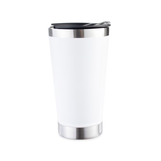 Copo inox 500ml com abridor para empresas