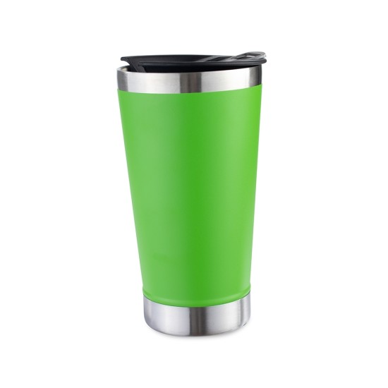 Copo inox 500ml com abridor para empresas