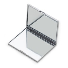 Espelho de bolso duplo quadrado plastico brinde