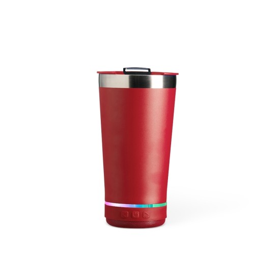 Copo térmico 400ml com caixa de som promocional