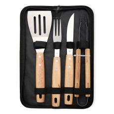 Kit churrasco 4 peças personalizado