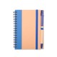 Caderno ecológico com caneta personalizado